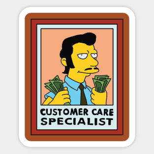 Customer Care Specialist Sticker